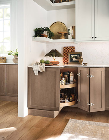 Base Built-in Microwave Cabinet - Diamond Cabinetry