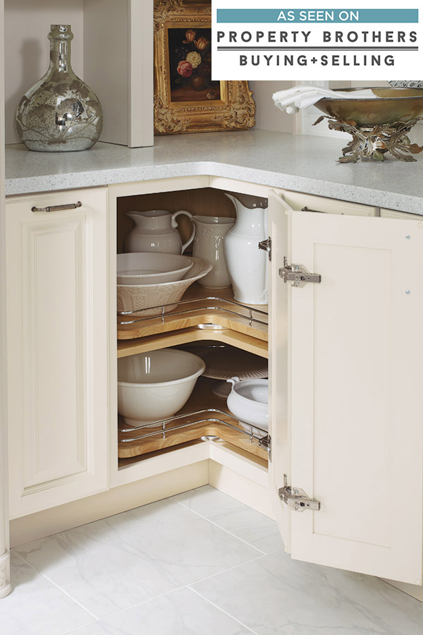 Base Super Lazy Susan Cabinet - Diamond Cabinetry