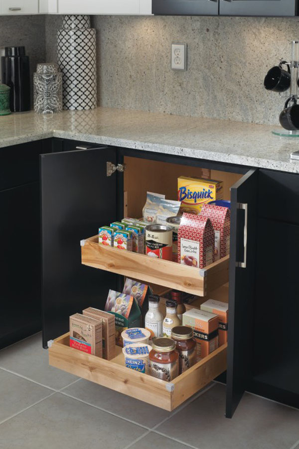 Base Container Organizer Cabinet - Diamond Cabinetry