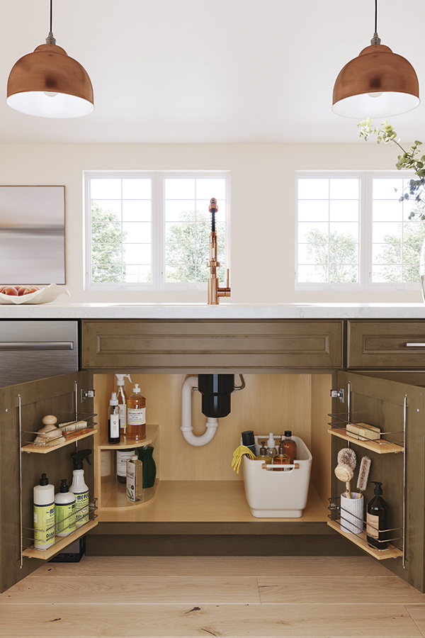 Super Sink Base Cabinet - Organizing Your Kitchen Sink