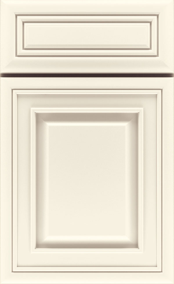 Coconut Off-White Cabinet Paint on Maple - Diamond Cabinetry